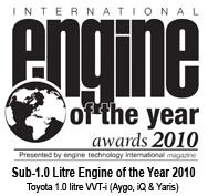 Toyota premiada por sus motores de bajo coste de mantenimiento, gran fiabilidad y muy eficientes. - Foto